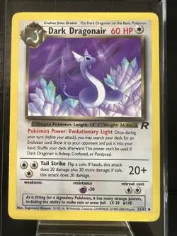 Dark Dragonair 33/82 Team Rocket Regular Pokemon TCG - Image 1