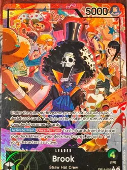 OP15-022 Brook - English - One Piece TCG - OP15 - Adventure On Kami‘s Island NM+ - Image 1