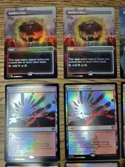 Secrets Of Strixhaven Rare Land Bundle X16 Cards MTG - 3x Foil Portal Lands NM - Image 2