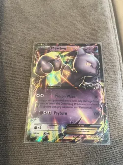 Mewtwo EX XY183 Ultra Rare Holo Pokemon X & Y Black Star Promo Card NM 2016 - Image 1