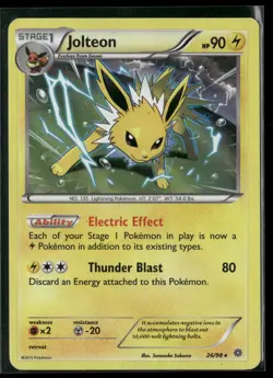 Jolteon - 26/98 (Cosmos Holo) Promo Miscellaneous Cards & Products 026/098 NM - Image 1