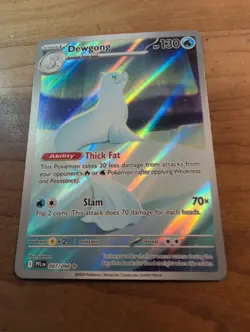 Dewgong Illustration Rare 097/094 From Phantasmal Flames. Near Mint Card. - Image 1