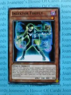 Inzektor Firefly GAOV-EN028 Common Yu-Gi-Oh Card 1st Edition New - Image 1