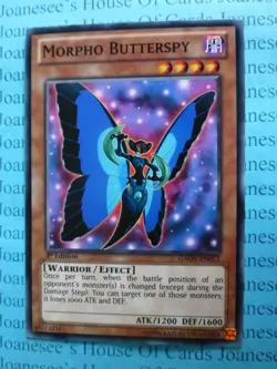 Morpho Butterspy GAOV-EN012 Common Yu-Gi-Oh Card 1st Edition New - Image 1