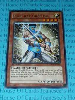 Lightray Grepher GAOV-EN084 Silver Rare Yu-Gi-Oh Card 1st Edition New - Image 1