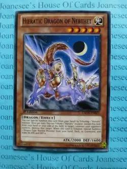 Hieratic Dragon of Nebthet GAOV-EN021 Common Yu-Gi-Oh Card 1st Edition New - Image 1