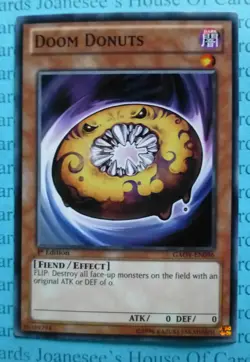 Doom Donuts GAOV-EN096 Common Yu-Gi-Oh Card 1st Edition New - Image 1