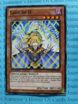Lady of D. GAOV-EN036 Common Yu-Gi-Oh Card 1st Edition New - Image 1