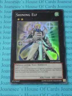 Shining Elf GAOV-EN098 Super Rare Yu-Gi-Oh Card (U) New - Image 2
