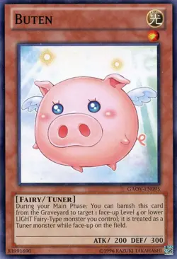 Buten GAOV-EN095 Common Yu-Gi-Oh Card (U) New - Image 1