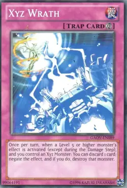 Xyz Wrath GAOV-EN089 Common Yu-Gi-Oh Card (U) New - Image 2