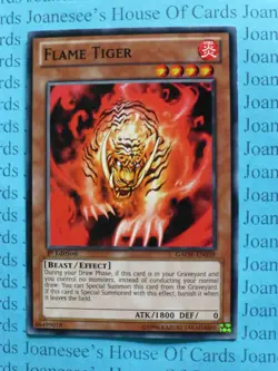 Flame Tiger GAOV-EN039 Short Print Common Yu-Gi-Oh Card 1st Edition New - Image 1