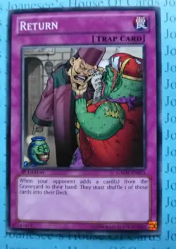 Return GAOV-EN075 Common Yu-Gi-Oh Card 1st Edition New - Image 1