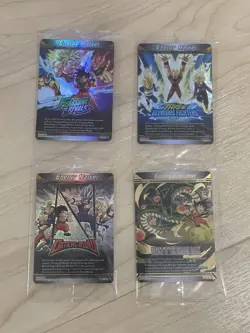 Dragon Ball Super Card Game - Energy Marker Set (Gold X 1 + Silver X3) - Image 1