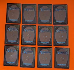 MTG Vintage Lot 12 Old Border Green Cards Rare Spike Breeder Urza's Saga Ice Age - Image 2