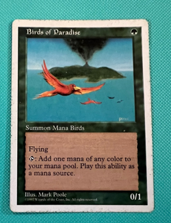 Birds of Paradise - 4th Edition - MTG - Magic the Gathering - MP - Image 1