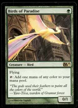 BIRDS OF PARADISE MAGIC 2011 (M11) MAGIC: THE GATHERING LP - Image 1