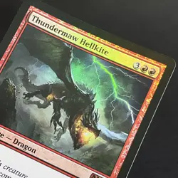 MTG FOIL Thundermaw Hellkite - Magic 2013 (M13) - Magic: The Gathering - Image 5