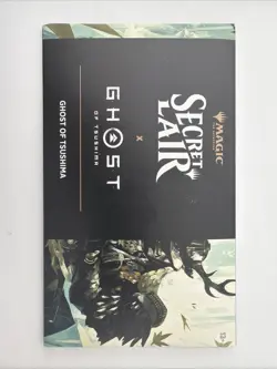Magic The Gathering Secret Lair x Playstation Ghost of Tsushima NON FOIL Sealed - Image 1