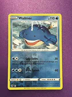 Pokemon Wailmer Silver Tempest 037/195 - Image 1