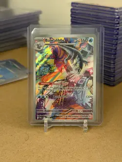 2023 Pokemon SV Paldea Evolved Baxcalibur Illustration Rare #210/193 - Image 1