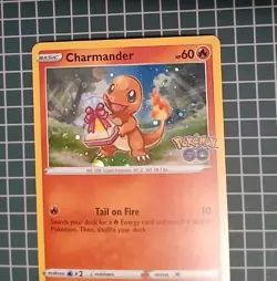 Pokemon Charmander SWSH232 Pokemon GO Promo Holo 60 HP English Basic - Image 3