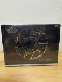 Pokemon TCG Sword & Shield Elite Trainer Box Plus Zamazenta Card Game - POK82743 820650807435 - Image 1