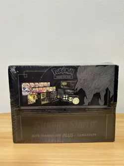 Pokemon TCG Sword & Shield Elite Trainer Box Plus Zamazenta Card Game - POK82743 820650807435 - Image 2