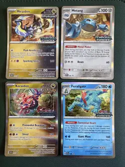 Pokemon TCG Temporal Forces Stamped Black Star Promos Feraligatr NM - Image 1