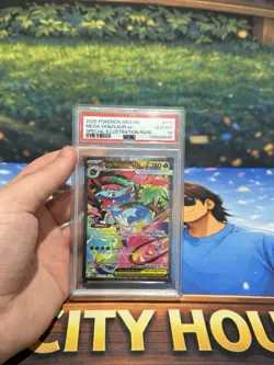 2025 Pokemon Mega Evolution Mega Venusaur EX 177/132 SIR (English Pokemon)PSA 10 - Image 1