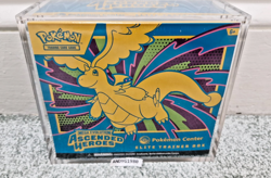 🔥POKEMON CENTER ETB🔥ASCENDED HEROES ELITE TRAINER BOX CENTRE + ACRYLIC CASE c - Image 1