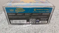 🔥POKEMON CENTER ETB🔥ASCENDED HEROES ELITE TRAINER BOX CENTRE + ACRYLIC CASE c - Image 5