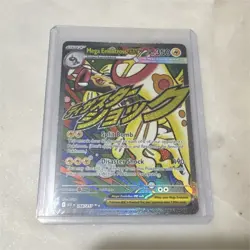 Pokemon Mega Eelektross EX Full Art Holo Secret Rare 266/217 English ascended - Image 1