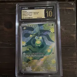 Budew 196/193 CGC Pristine 10 Japanese Mega Dream ex Pokemon - Image 1