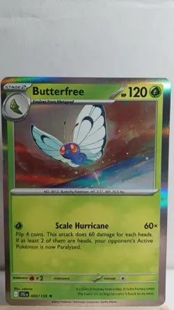 Butterfree [NM] - Pokemon TCG Journey Together 003/159 [Holo Rare] - Image 1