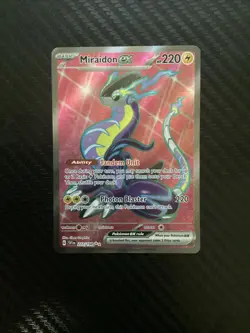Miraidon ex Pokemon Scarlet & Violet Base Set 227/198 Near Mint - Image 1