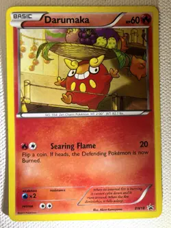 Pokemon Darumaka BW18 Black & White Promo Holo Basic EN 60HP - Image 1