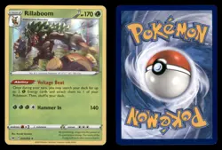 Rillaboom 014/202 Holo Rare Sword & Shield Pokemon TCG NM - Image 3