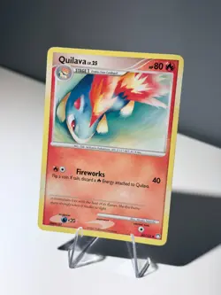 Quilava - 60/123 - Uncommon English Pokemon Mysterious Treasures LP/MP - Image 1
