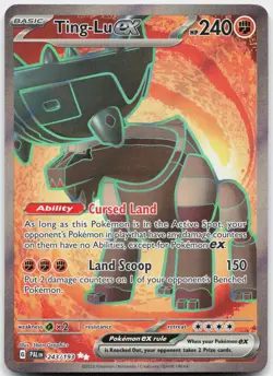Ting-Lu ex 243/193 Ultra Rare Paldea Evolved Pokemon Near Mint - Image 1