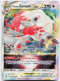 Hisuian Zoroark VSTAR SWSH298 Holo Promo Sword & Shield Promo Pokemon Near Mint - Image 1