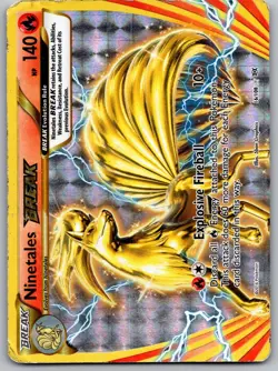 Ninetales BREAK 16/108 BREAK Rare Evolutions Pokemon Holo HP Ninetales BREAK - Image 1