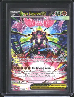 Mega Zygarde ex 120/088 Holo Perfect Order Pokemon NM/M - Image 1