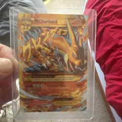 2014 Pokemon M Charizard EX Holo 107/106 Flashfire Secret Rare 220hp - Image 1
