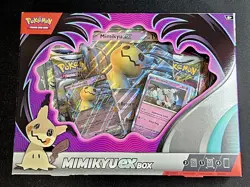 Pokemon TCG Mimikyu EX Box - New & Factory Sealed 820650852183 - Image 1