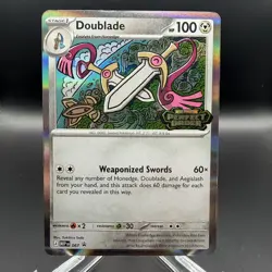 Pokemon Doublade 067 Black Star Promo Mega Evolution Perfect Order Stamped NM - Image 1