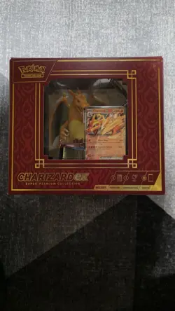 🔥🔥🔥 Pokemon TCG Charizard EX Super Premium Collection Figure Box 🔥🔥🔥 - Image 1