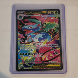 Pokemon TCG Mega Venusaur EX 177/132 Me01 Mega Evolution Full Art Holo ENG - Image 1