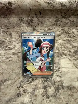 Rosa's Encouragement Ultra Rare Perfect Order 114/088 NM Pokemon - Image 1