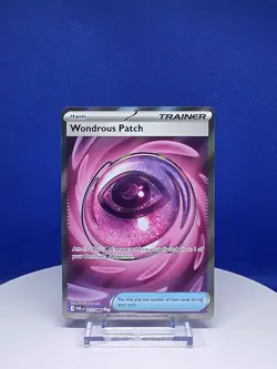 Wonderous Patch 117/088 Full Art Perfect Order Pokemon TCG - Image 1